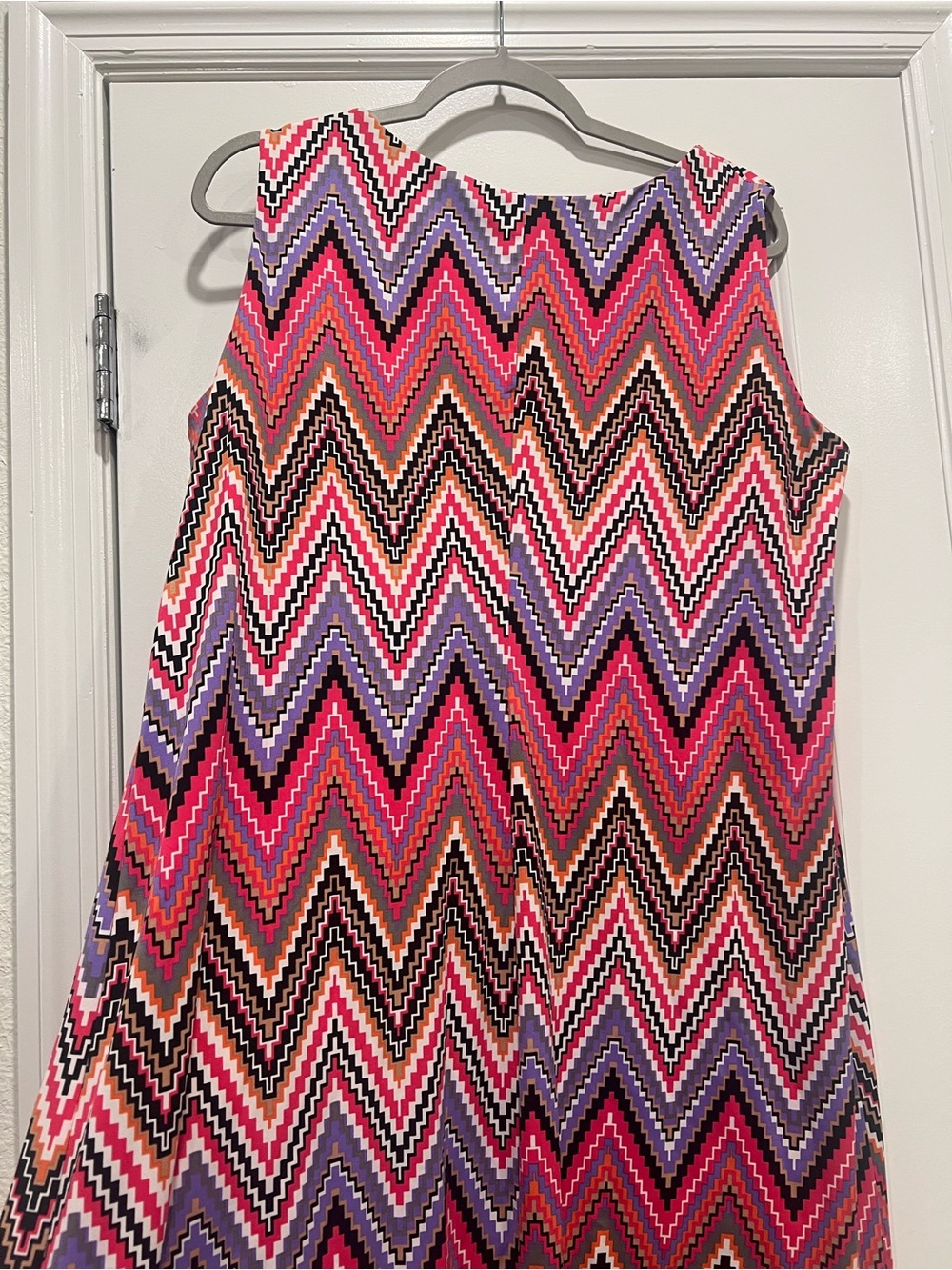 RN Studio by Ronni Nicole Women’s Chevron Dress XL - Picture 5 of 7
